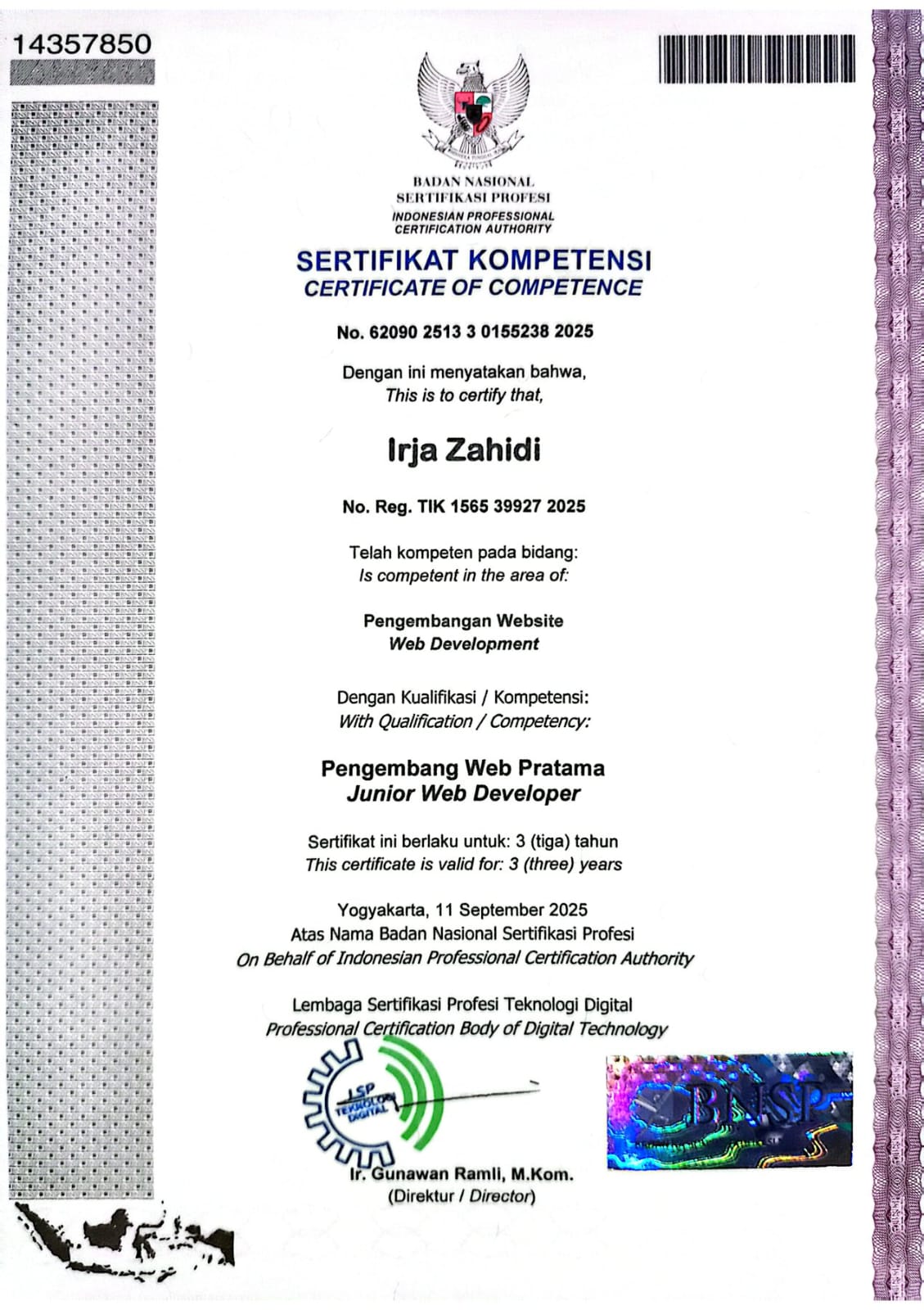 Web Development Junior